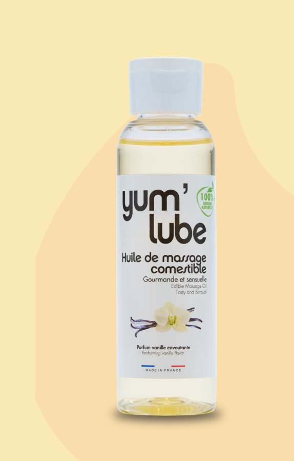 Huile massage Yumlube vanille