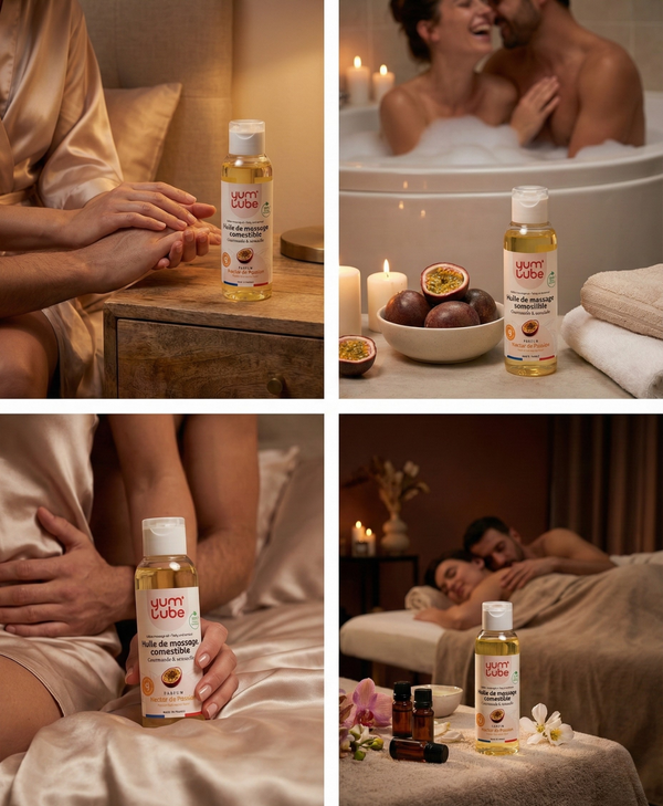 Huile de massage Passion